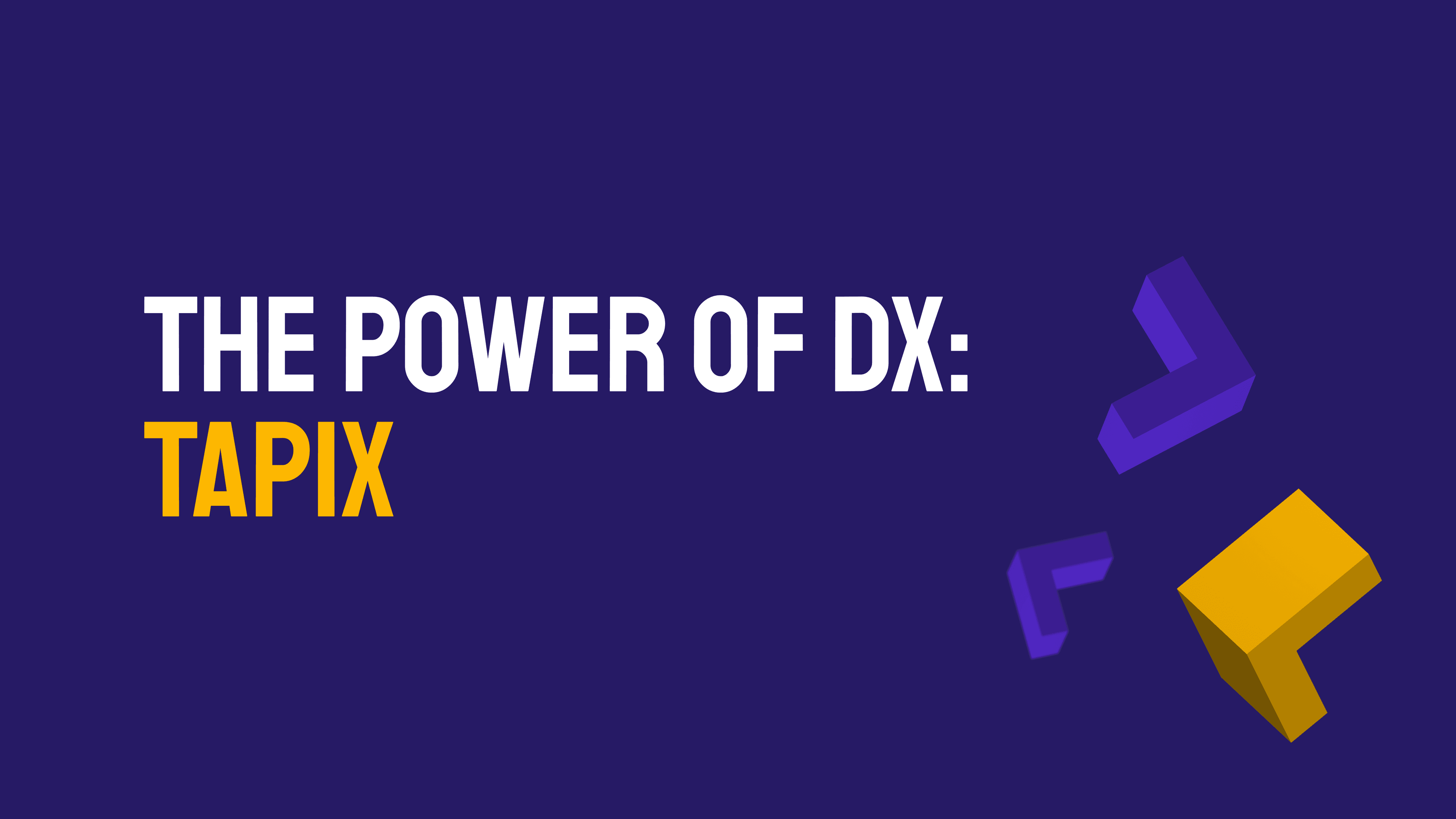 Article "The power of DX: Tapix"